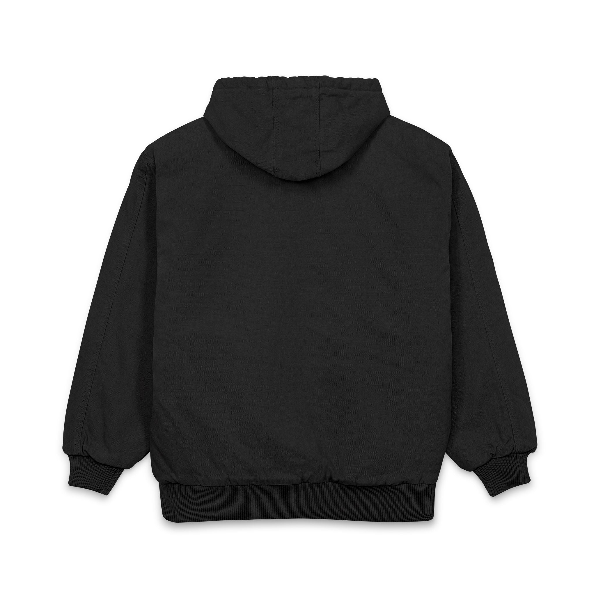 Embroidered Work Jacket - Men's CornerStone Duck Cloth Hooded Jacket with Shield Logo