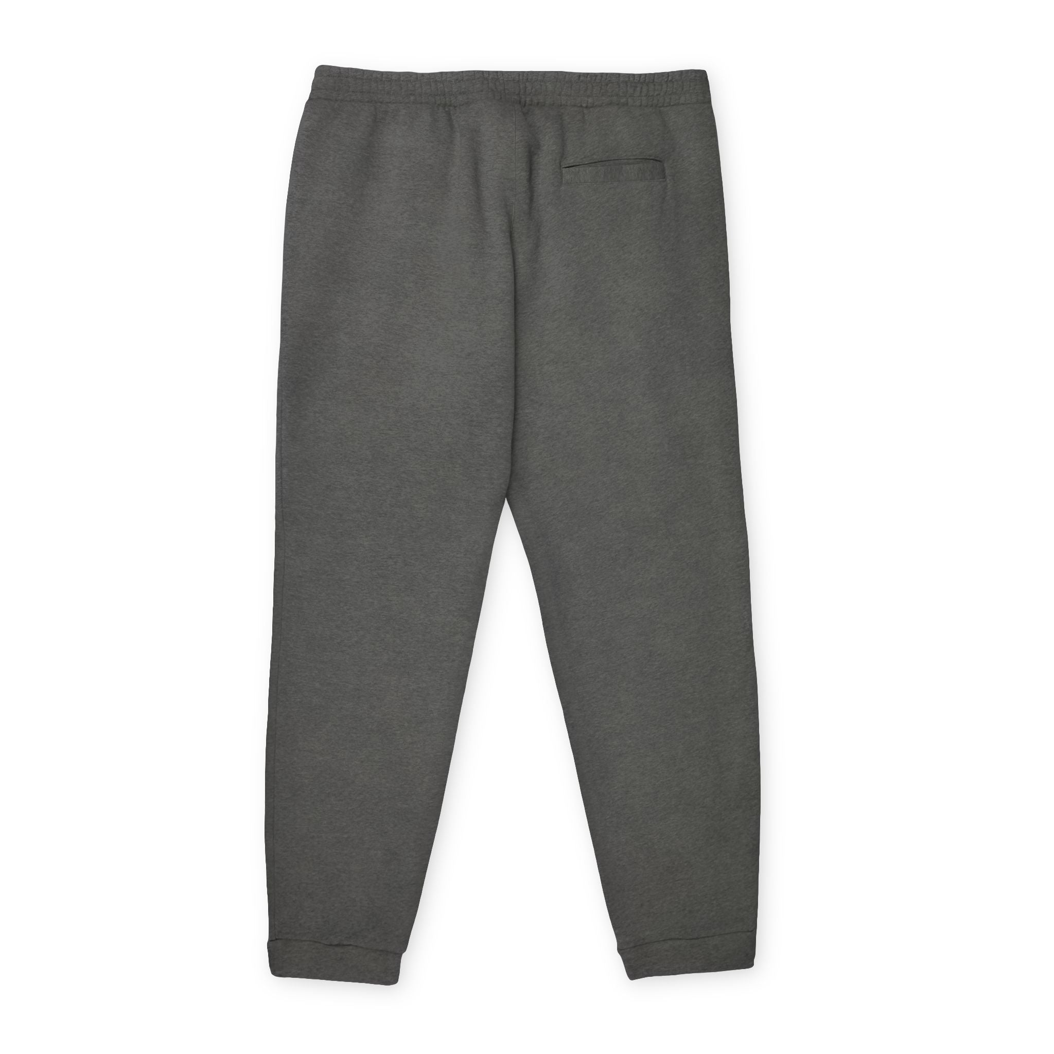 Hustler Script Charcoal Fleece Joggers — adidas Logo Sweatpants